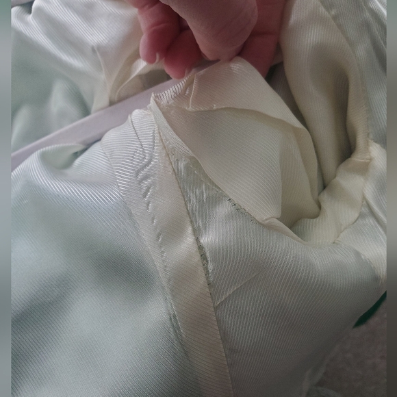 Kelly Green DB Blazer with Gold/ Black Buttons Sz M NWOT by Zara - Picture 7 of 7